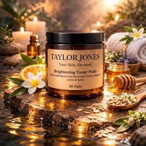 Taylor Jones Skincare-Brightening Toner Pads